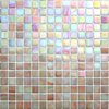 Iridescent Glass Mosaic Tile - Center Stage Coral - Kaleidoscope ColorGlitz