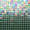 Iridescent Glass Mosaic Tile - Hollywood & Vine Green - Kaleidoscope ColorGlitz