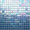Iridescent Glass Mosaic Tile - Bel Air Blue - Kaleidoscope ColorGlitz