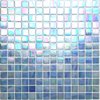 Iridescent Glass Mosaic Tile - Box Office Blue - Kaleidoscope ColorGlitz