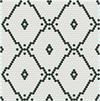 Pine Green & White Hexagon Tile Pattern - Modage