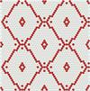 Red & White Hexagon Tile Pattern - Modage