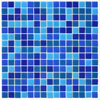 Great Tastes Glass Mosaic Tile Blend in  Blueberry