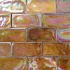 Prism Elixier Recycled Glass Subway Tile in Antique Bronze