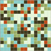 Beach Party Glass Mosaic Tile Blend from the I Love Color Collection