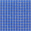 Azure Blue Prism Squared 1 x 1 Glass Tile